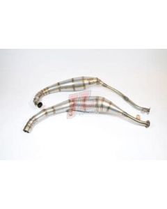 APRILIA RS250 STAINLESS STEEL SIDE/SIDE STYLE JL EXHAUSTS