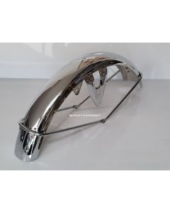 Fender, front/mud guard 1968 T500/T350 Cobra, Steel Chrome High Quality