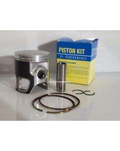 AOKI/MITAKA Piston set, 1x REAR incl. rings, clips, pin (PORTED) RD500
