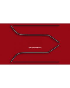 GT750 1976- Gas Tank Decals- Red