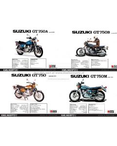 GT 750 Complete Set Info Posters