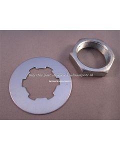 09140-22003 NUT & 09167-22005 WASHER, clutch GT550/GT500 (only some available!!!)
