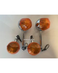 Turn signal Lamp set  Front and Rear  for all T models